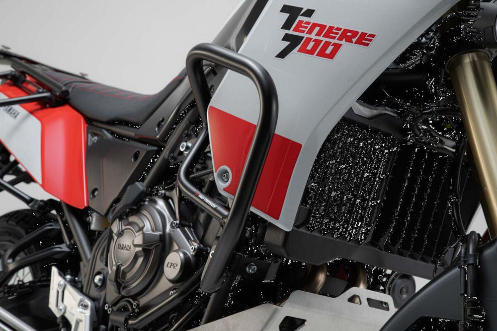 SW Motech Crash Bars For Yamaha XTZ 700 X 2023-2024 - Black Powder-Coated