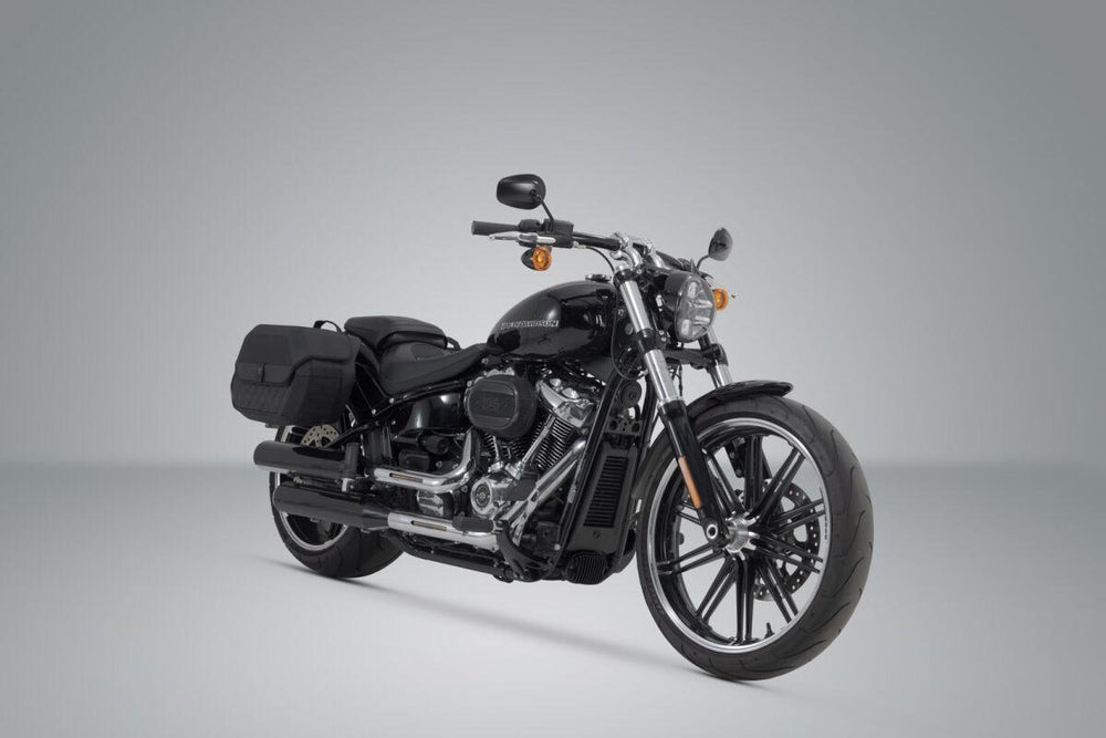 SW Motech SLH Side Pannier Carrier For Harley Davidson FLFB 1750 2018-2020 Left - Black