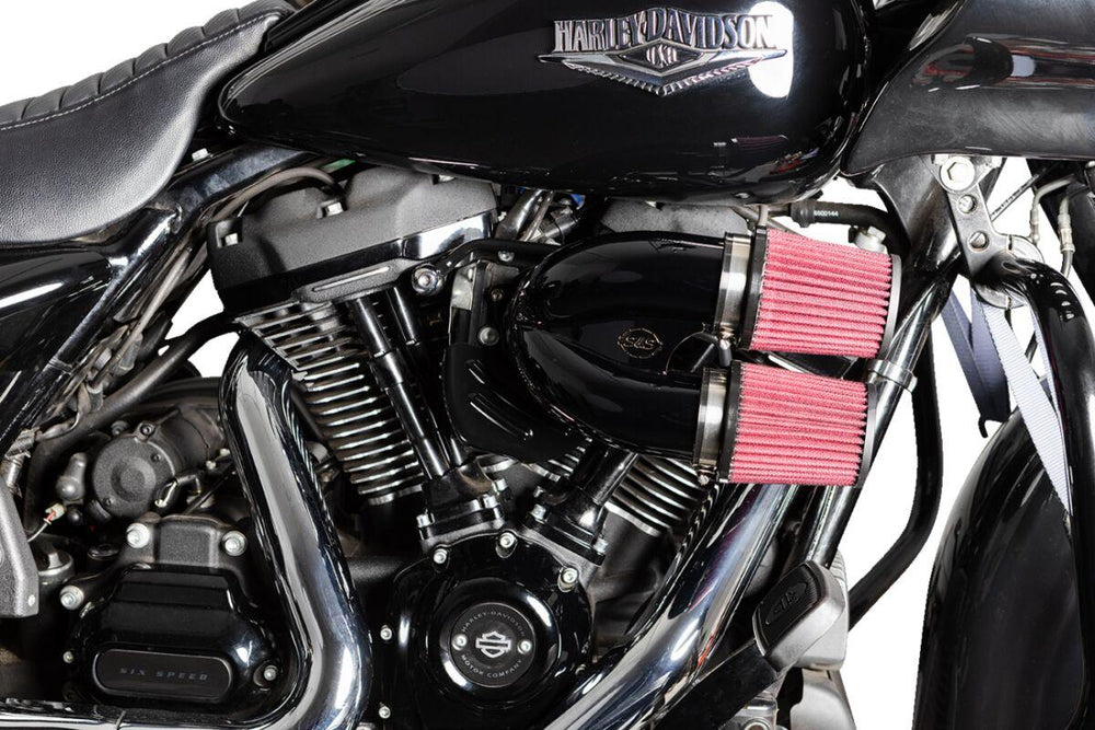 S&S Cycle Tuned Induction Air Cleaner Kit For Harley Davidson FLDE 1750 2018-2020 - Black