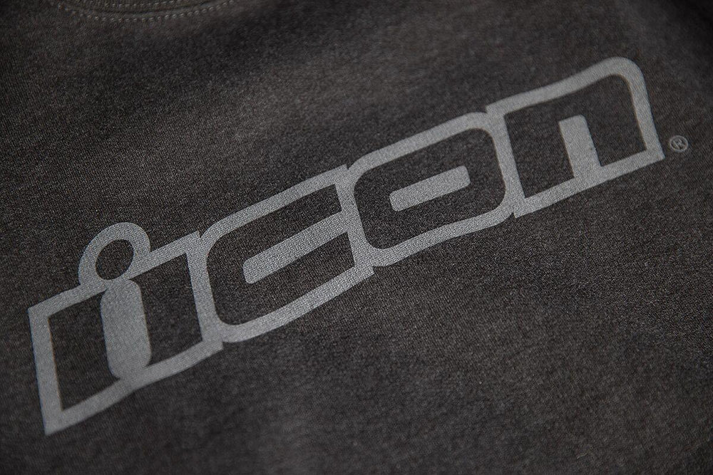 Icon Mens ICON Slant Crewneck Sweatshirt - Charcoal