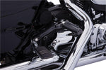 Ciro Passenger Peg Mounts For Harley Davidson FLH 1868 ABS 2021 Rear - Black