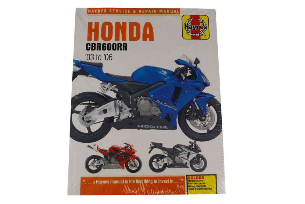 Haynes Service Manual For Honda CBR600RR 2003-2006
