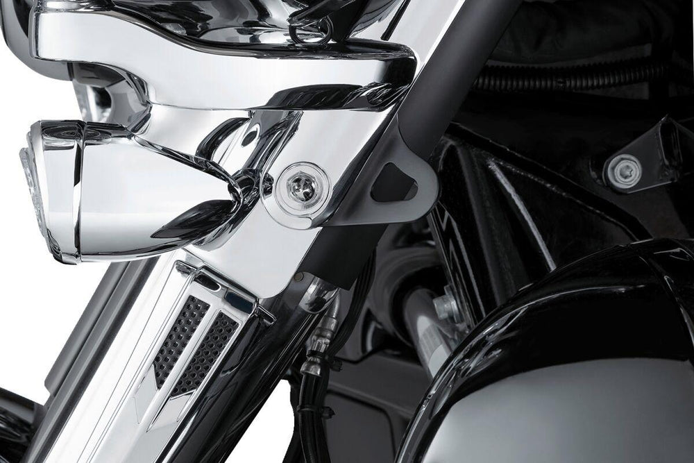 Ciro Tie Down Brackets For Harley Davidson FLH 1868 ABS 2021 Front - Black
