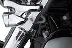 Ciro Tie Down Brackets For Harley Davidson FLH 1868 ABS 2021 Front - Black
