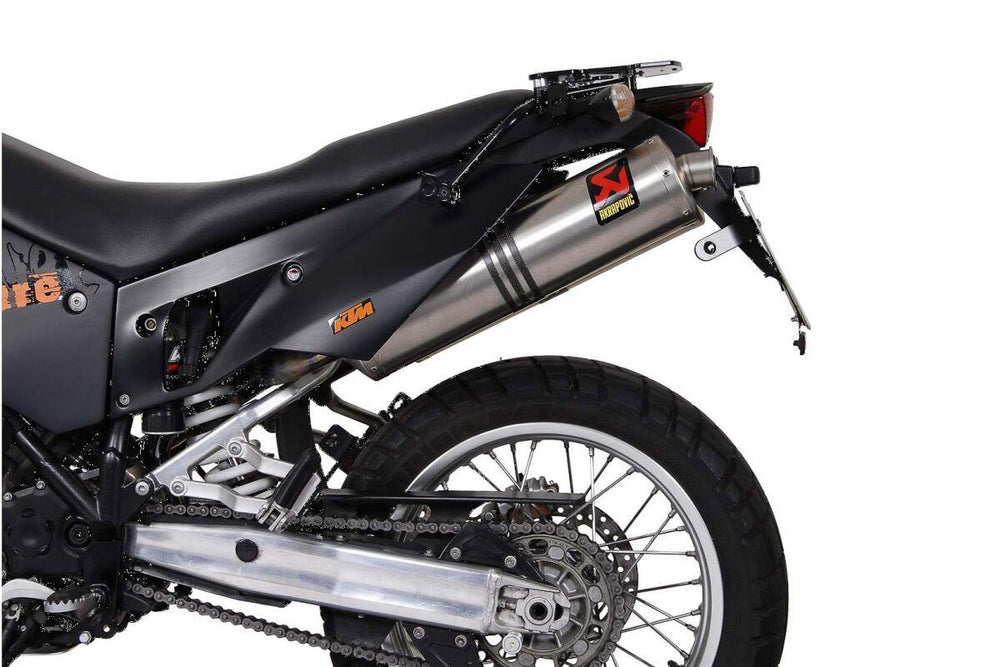 SW Motech Evo Side Pannier Carrier For KTM Adventure 950 2003-2005 Rear - Black Powder-Coated Black