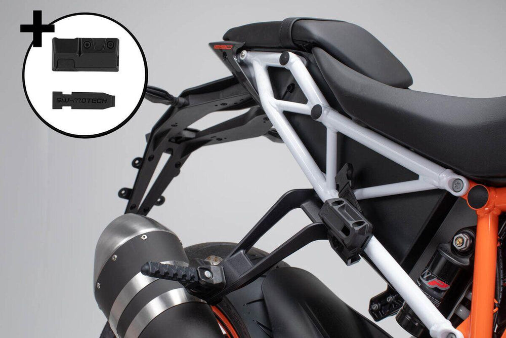 SW Motech Pro Blaze H Saddlebag Set With Edge Protection For KTM Super Duke 1290 R 2014-2019 - Black
