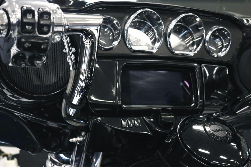Fat Baggers Inc. EZ Install Kit For Harley Davidson FLHX 1923 2024-2026 30.5cm (12") - Chrome