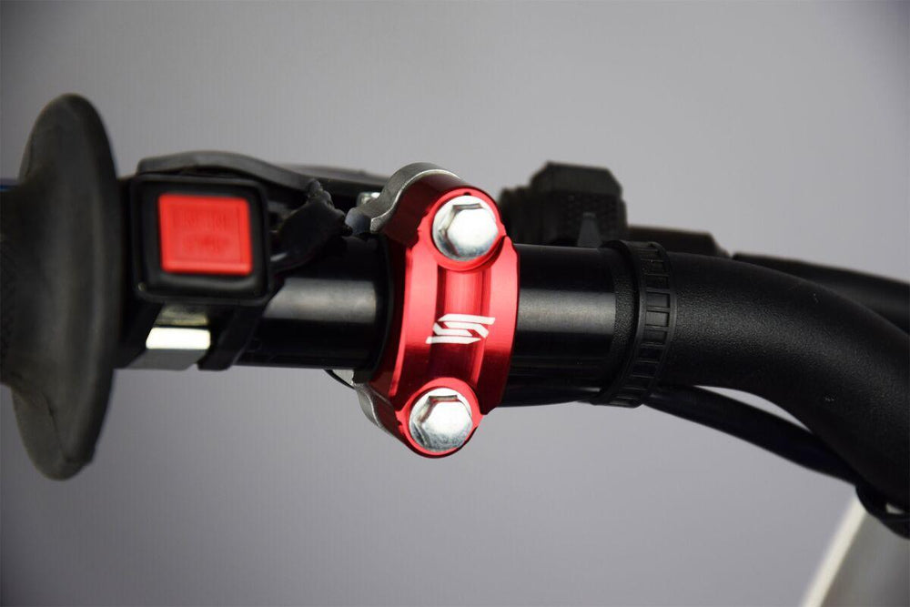 Scar Universal Rotating Bar Clamp - Red