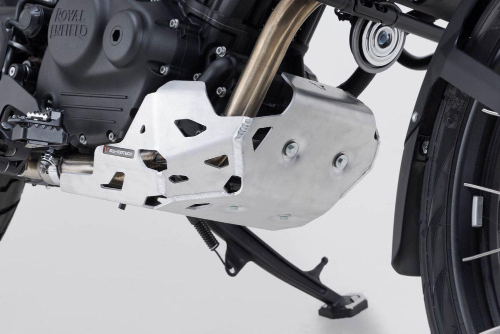 SW Motech Engine Guard For Royal Enfield Himalayan 400 2023-2024 - Brushed/Silver