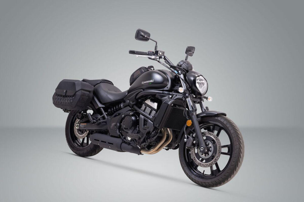 SW Motech SLH Side Pannier Carrier For Kawasaki EN 650 2015-2016 Left - Black