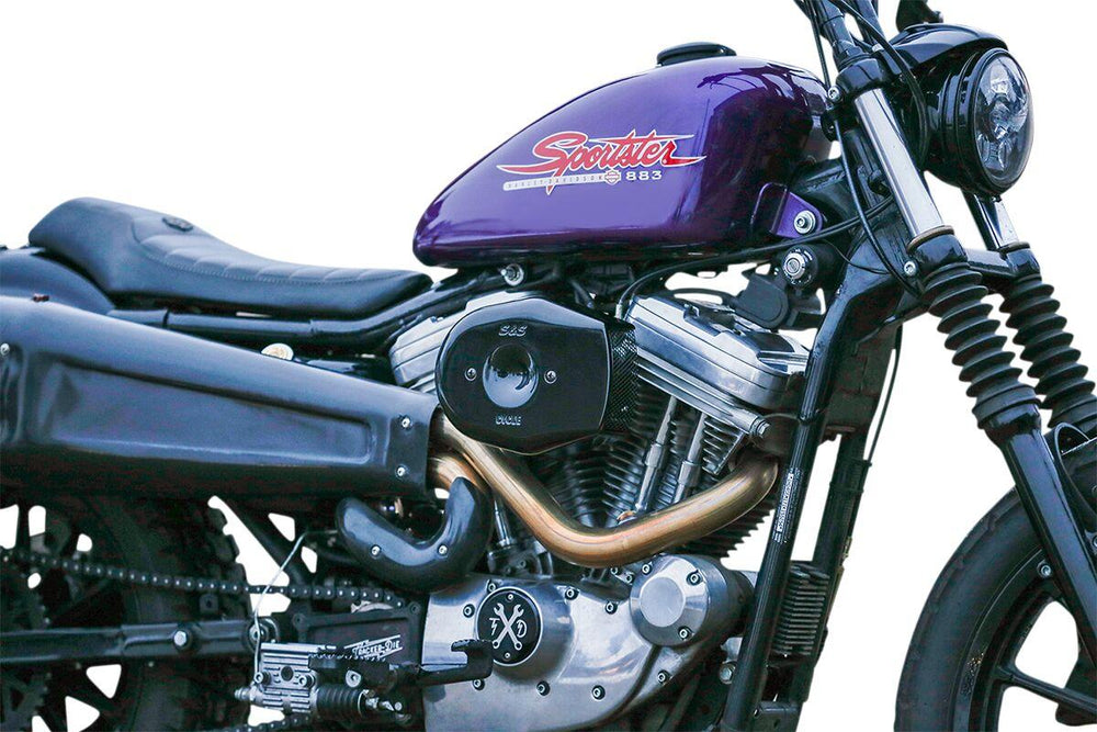 S&S Cycle Stealth Air Cleaner Cover For Harley Davidson FLD 1690 2012-2013 - Black