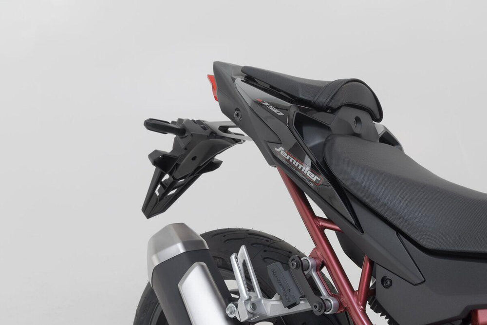 SW Motech Pro Blaze H Saddlebag Set With Edge Protection & Heat Guard For Honda CB 750 2023-2024 - Black