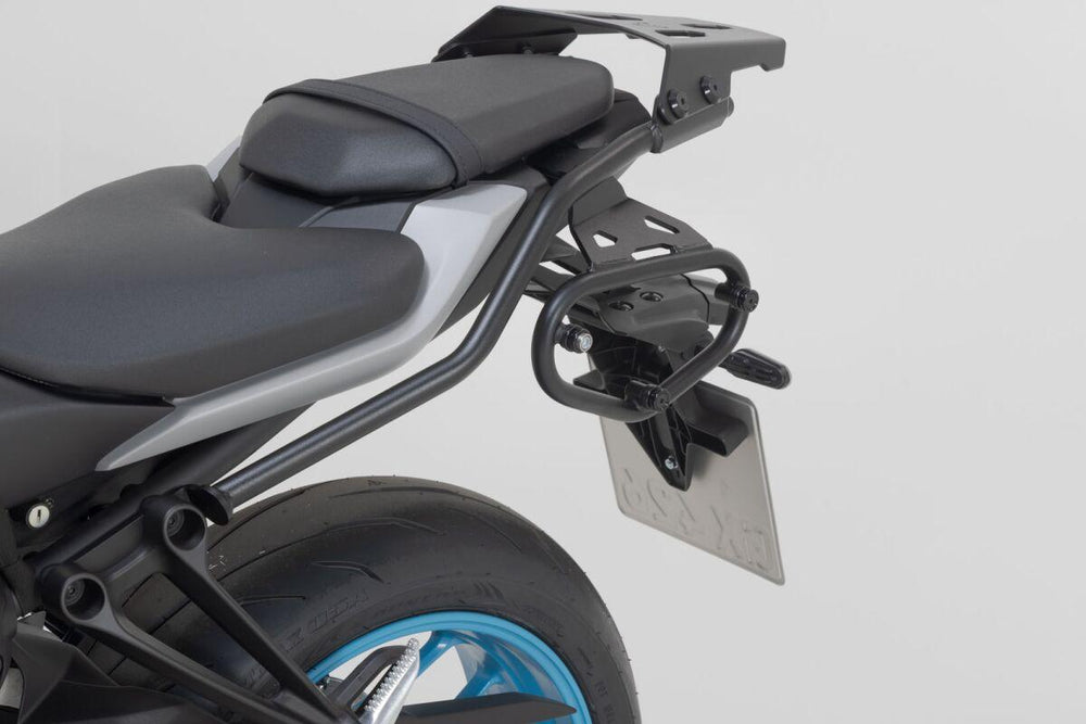 SW Motech SLC Left Side Pannier Carrier For Yamaha MT-07 2024-2025 - Black