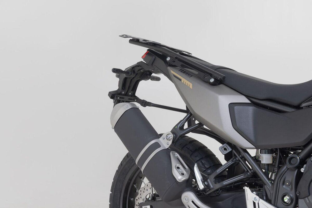SW Motech Pro Side Pannier Carrier Set For Yamaha XTZ 690 2019-2022 - Black
