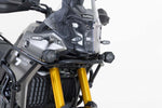 SW Motech EVO High Beam Lights For Yamaha XTZ 700 2024-2026 Left and Right Front Black Clear