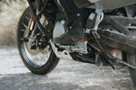 SW Motech Evolution Footpegs For BMW R 1300 GS ABS 2024-2026 - Black/Silver