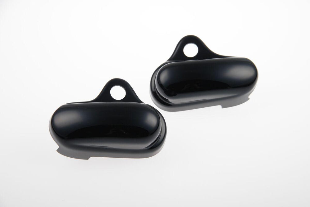 Cult Werk Axle Covers For Harley Davidson XL 1200 C 2004-2020 - Black