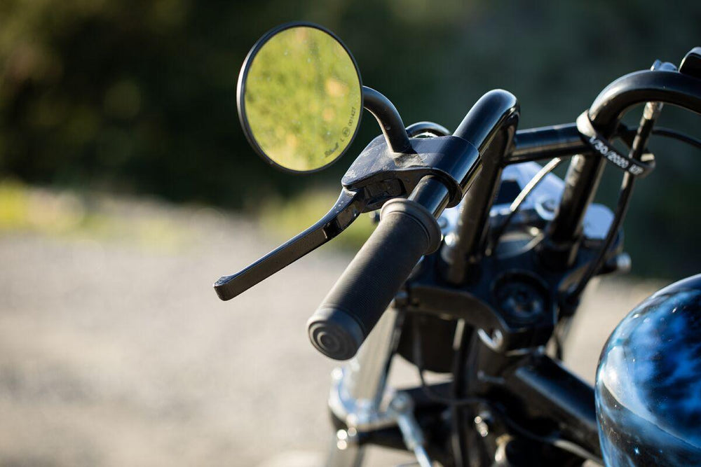 Biltwell Utility Mirror With Perch Mount - Black