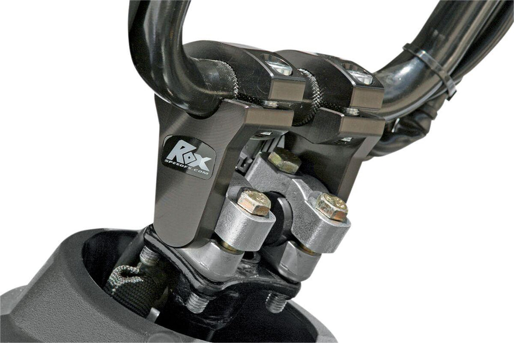 Rox Speed FX Pivoting Handlebar Risers For 7/8" Bar Clamps For Honda CB1000C 50.8 mm (2") - Black