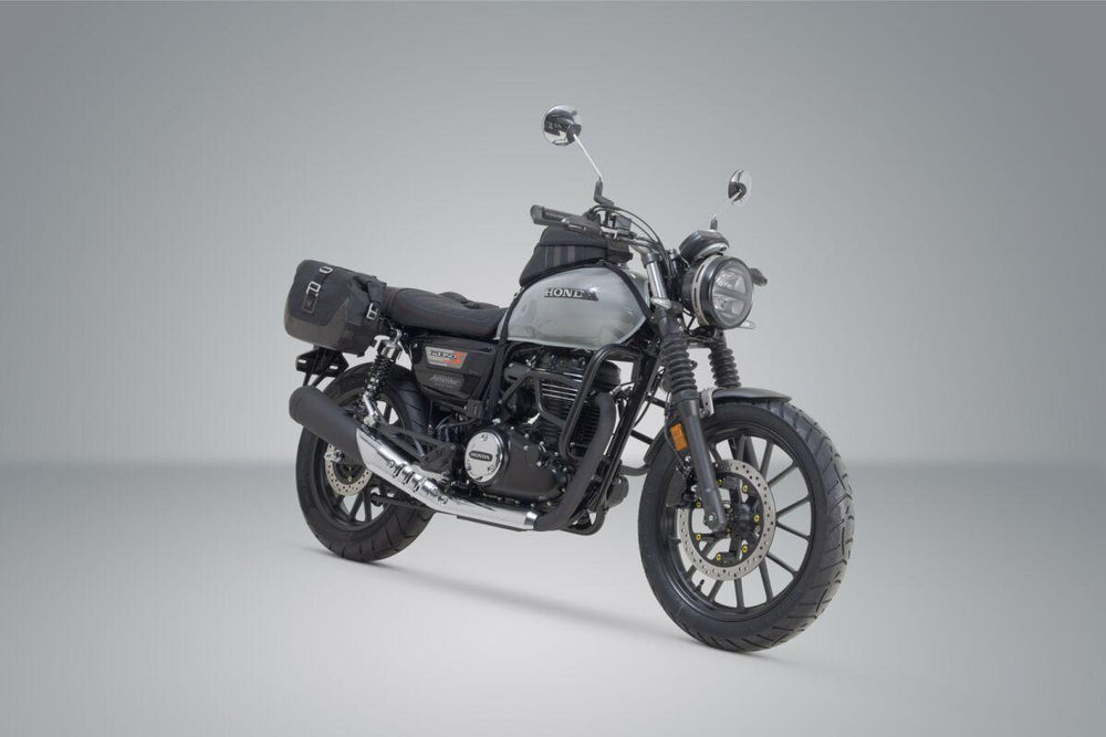 SW Motech Legend Gear LC1 & LC 2 Side Pannier Bag System Brown Edition For Honda GB 350S ABS 2025-2026 - Black/Brown