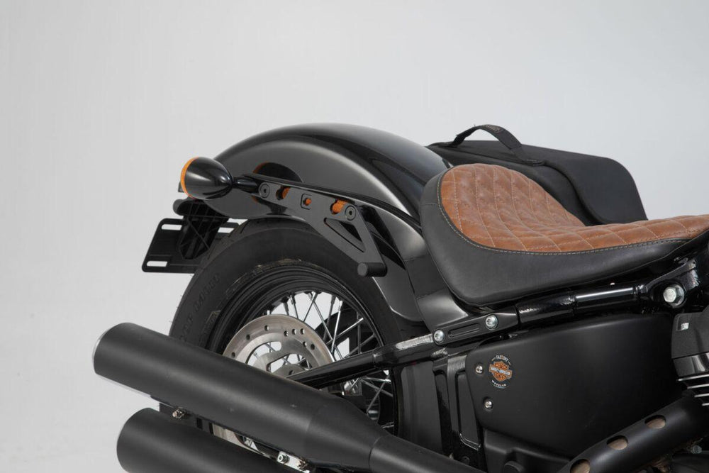 SW Motech Legend Gear Side Pannier Bag System For Harley Davidson FXBB 1750 2018-2020 Rear - Black