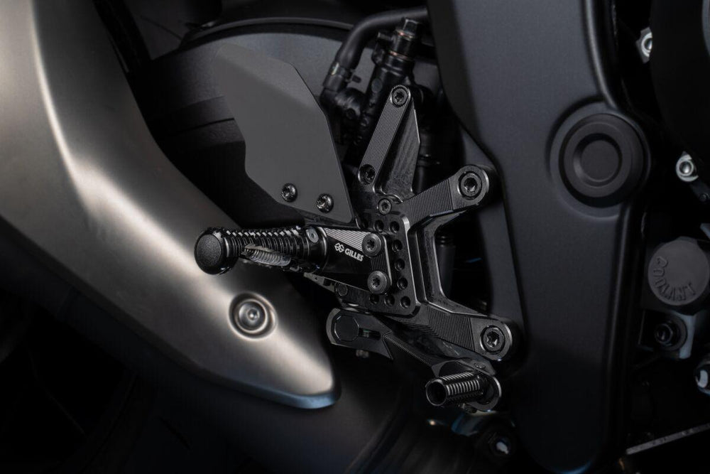 Gilles AS31GT3 Adjustable Rearset For Honda CB 1000 ABS 2025-2026 Left and Right - Black