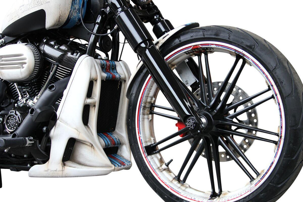 Cult Werk Radiator Grill For Harley Davidson FXBR 1750 2018-2020 - Black