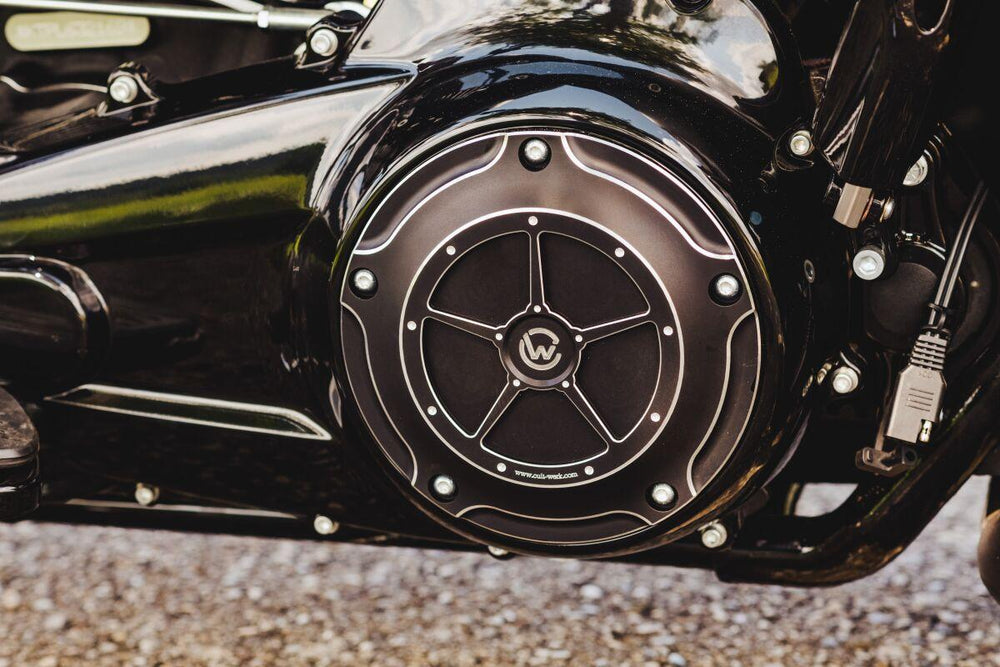 Cult Werk HD Touring Clutch Protector For Harley Davidson FLHR 1750 2017-2022 - Black