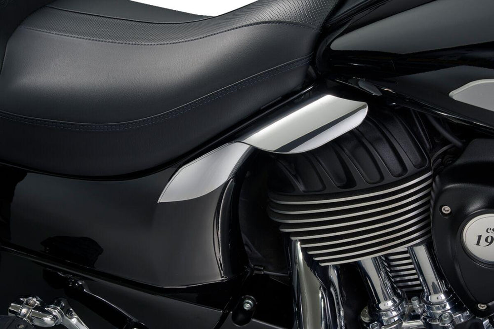 Ciro Heat Deflectors For Indian Chief 111 ABS 2014-2021 - Silver