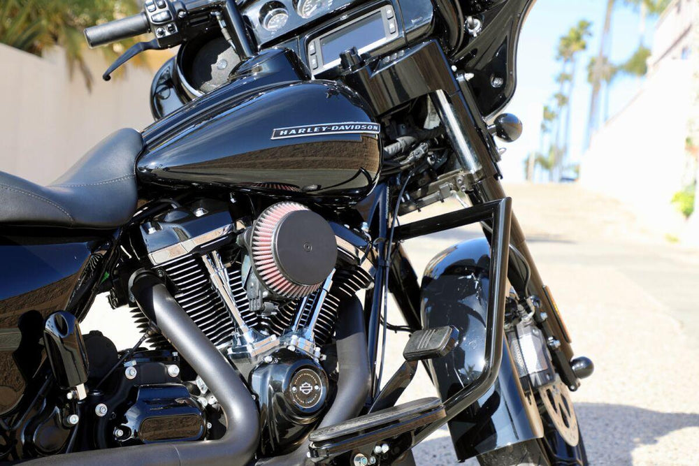 LA Choppers Twin Peaks Engine Guard For Harley Davidson FLH 1868 ABS 2021 - Chrome