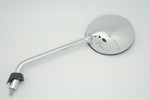 Parts Europe E-Mark Left Mirror For Vespa LX 125 2005-2010 - Chrome