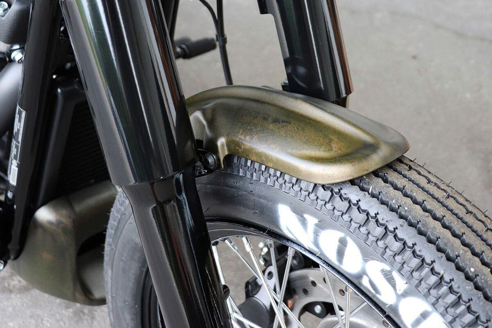 Cult Werk Front Fender Old School For Harley Davidson FXBB 1750 2018-2020 Front - Raw