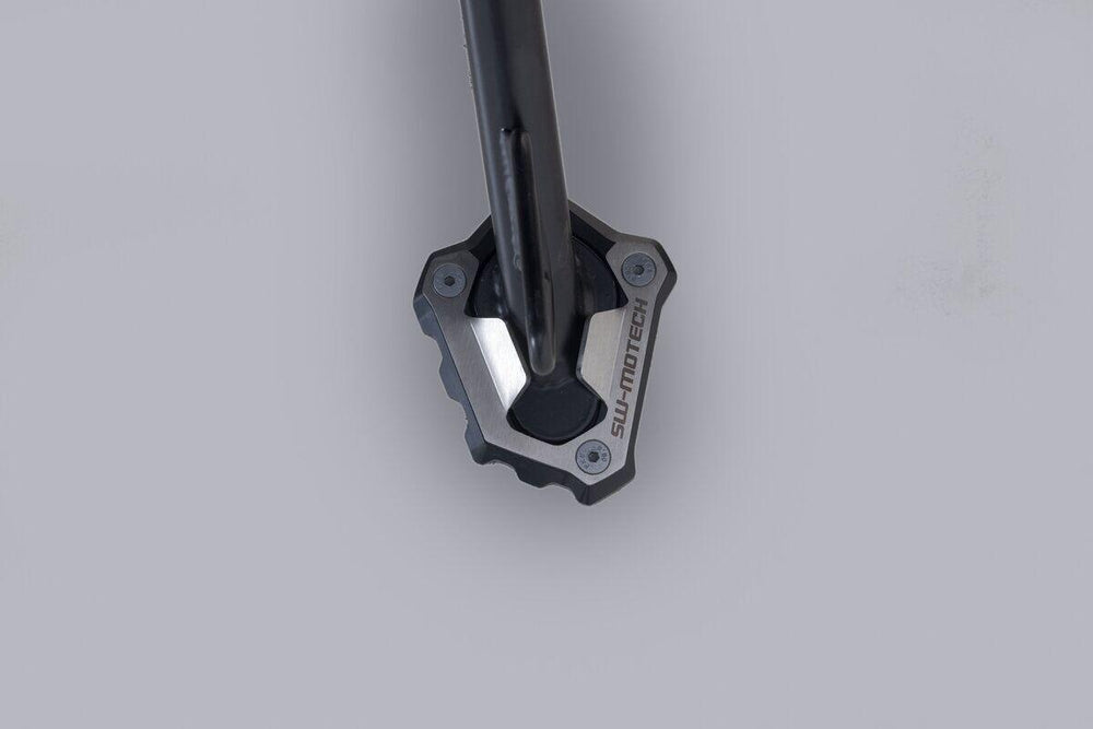 SW Motech Side Stand Foot Extension For Triumph Scrambler 1200 X 2025-2026 - Black/Silver