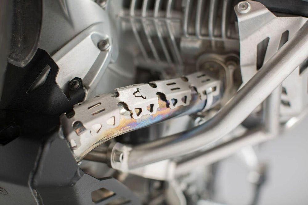 SW Motech Header Pipe Guard For Husqvarna 701 Enduro 2016-2024 - Silver