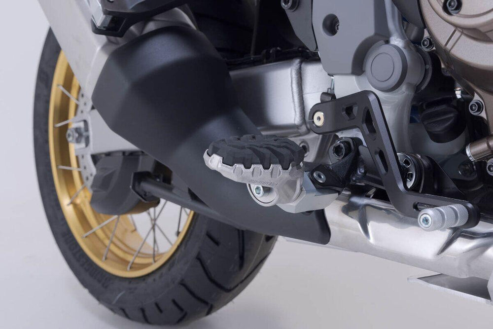 SW Motech Evolution Footpegs For Honda CRF1000L ABS Africa Twin 2018-2019 - Black
