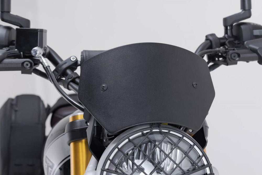 SW Motech Windscreen For Triumph Scrambler 400 X ABS 2024 - Black
