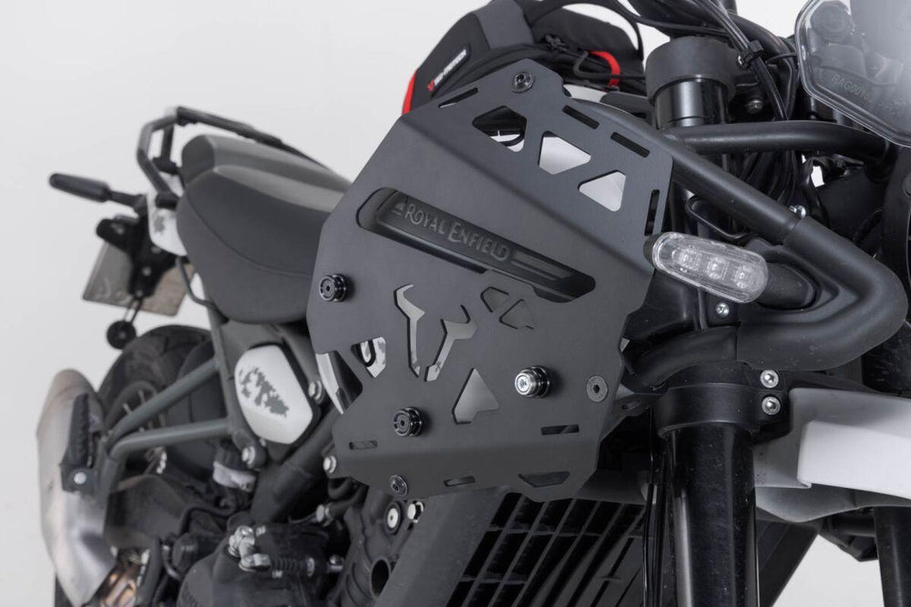 SW Motech SLC Right Side Carrier For Original Crash Bars For Royal Enfield Himalayan 450 2024-2025 - Black