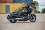 S&S Cycle 2 Into 1 Sidewinder Exhaust System For Harley Davidson FLHR 1340 1995-1998 - Chrome