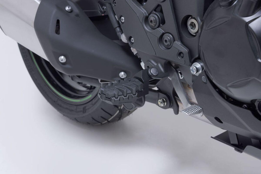 SW Motech Evo Footrest For Kawasaki KLZ 1100 Versys 2025-2026 - Silver