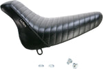LE Pera Bare Bones Solo Seat For Harley Davidson FLST 1450 2006 Pleated - Black