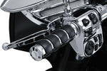 Kuryakyn ISO-Grips For 1" Bars For Harley For Harley Davidson FLD 1690 2012 - Black/Chrome