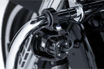 Ciro TAC-10 Light Cannons For Harley Davidson FLH 1868 ABS 2021 Black Clear