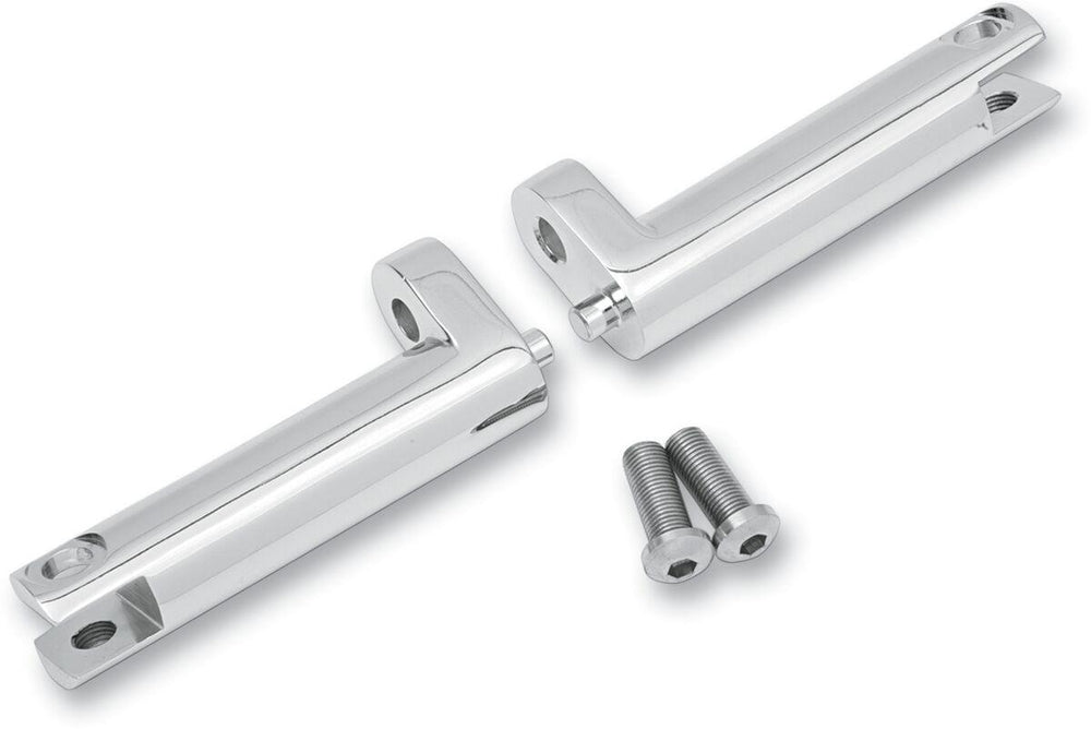 Drag Specialties Passenger Foot Peg Mount Kit For Harley Davidson FLHR 1340 1994-1998 Rear - Chrome