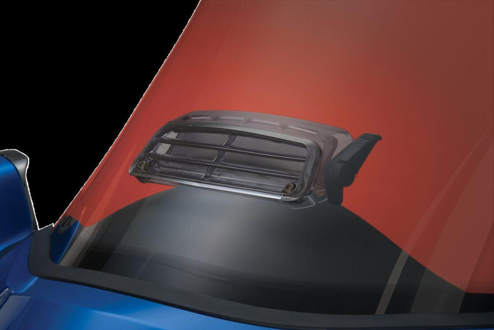 Show Chrome Windshield Vent For Honda GL 1800 2012-2017 - Smoke
