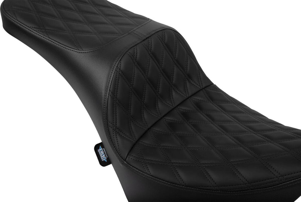 Drag Specialties Freedom Touring Seat For Harley Davidson FLDE 1750 ABS 2018-2020 - Black