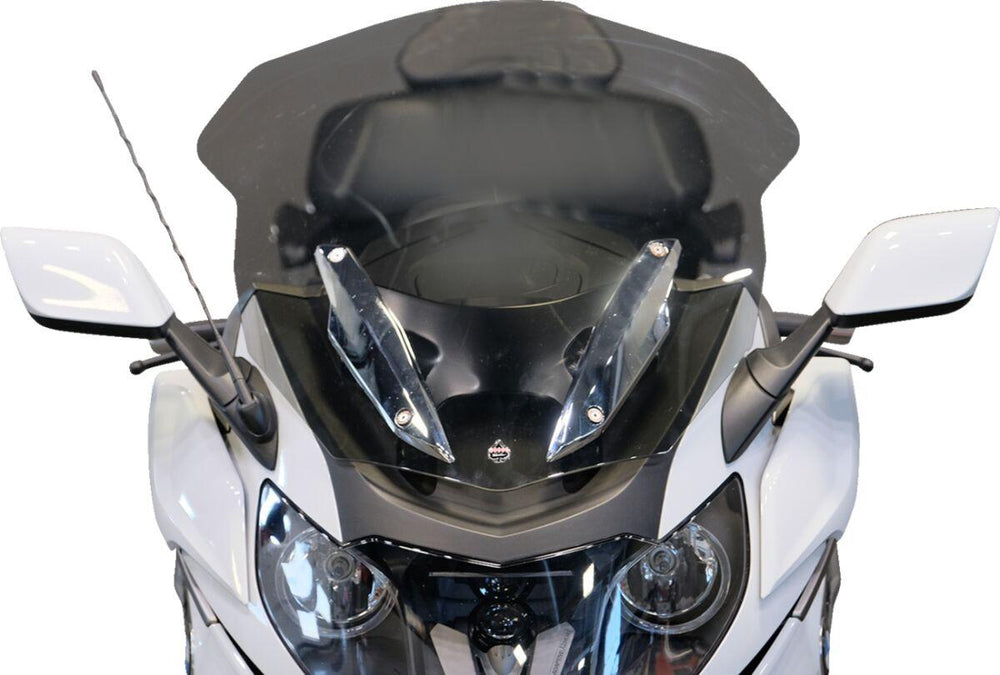 Klock Werks Flare Windshield For BMW K 1600 B ABS 2018-2024 58.5 cm (23") - Dark Smoke