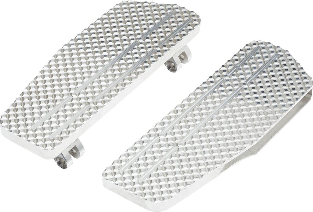 LA Choppers County Line Floorboards For Harley Davidson FL 1200 1965-1977 - Raw