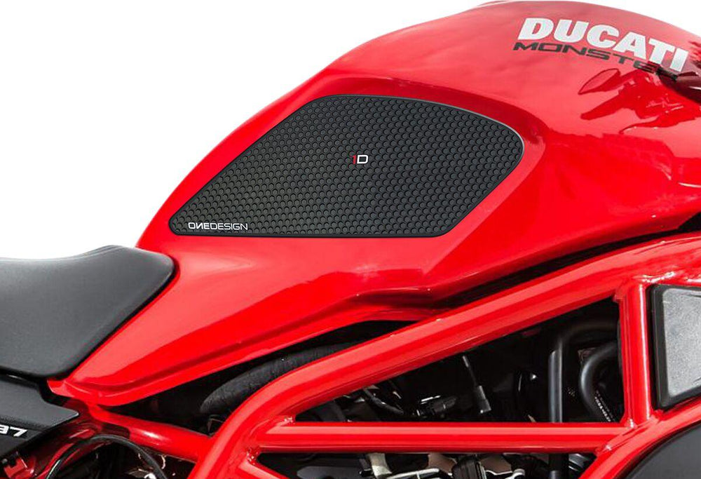 Onedesign Tank Grip Kit For Ducati Monster 1200 2014-2020 - Black