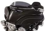 Ciro Steel Windshield Trim For Harley Davidson FLH 1868 ABS 2021 Black Clear