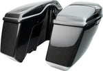 Slyfox Saddlebag Bottoms For Harley Davidson FLHX 1923 ABS 2024-2025 - Black/Gloss